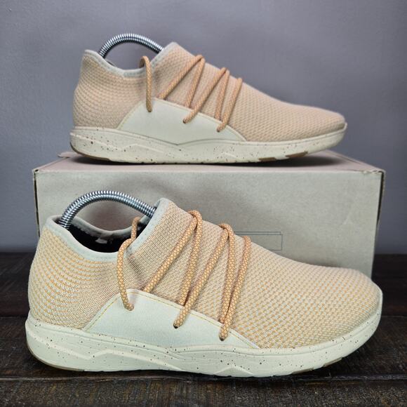 Vessi Cityscape Womens Size 10 Lace Up Waterproof Shoes Sneakers Pumpkin Spice